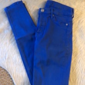 Hudson Nico Midrise Super Skinny in “blue my mind”